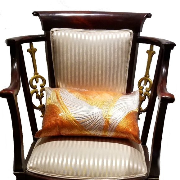 Unique Luxury vintage Silk Obi Cushions - Picture 7 of 11